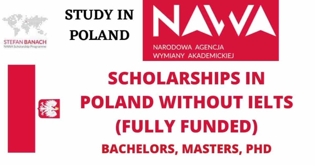 List of Scholarships in Poland Without IELTS