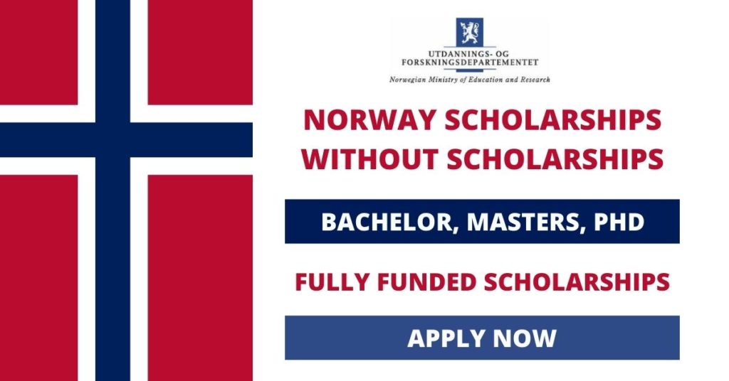 List of Norway Scholarships Without IELTS for African Students