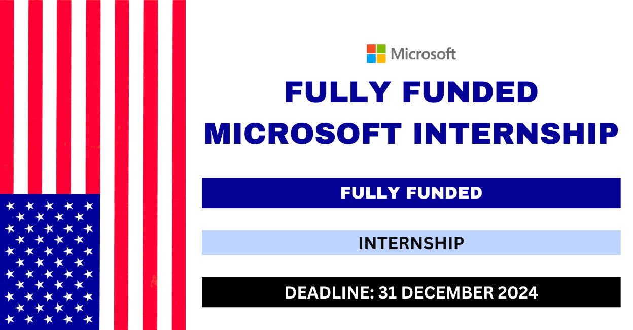 Fully Funded Microsoft Internship