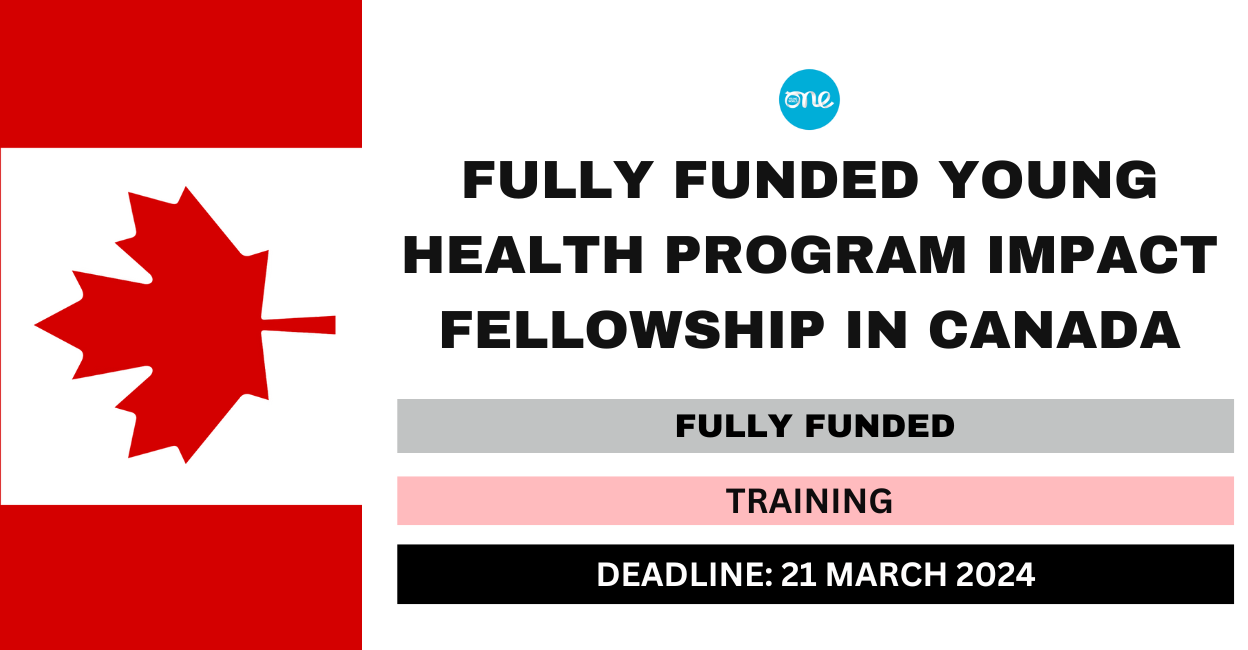 Fully Funded Young Health Program Impact Fellowship in Canada 2024